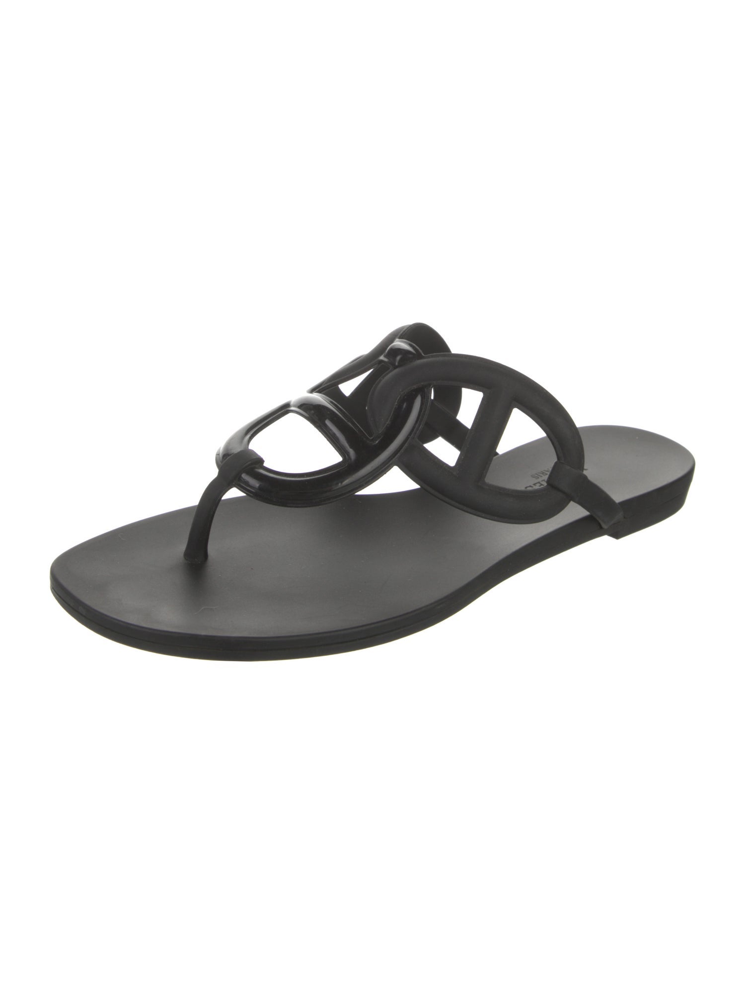 Hermès Egerie Chaîne d'Ancre Insignia Slides