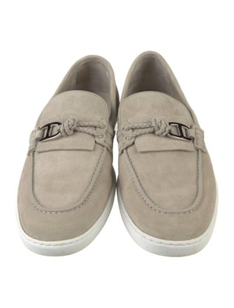 Hermès Ignacio Suede Loafers