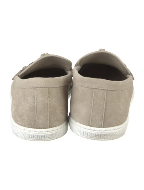 Hermès Ignacio Suede Loafers