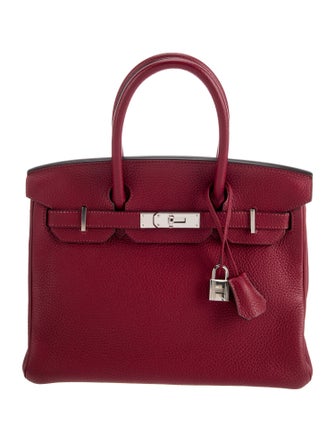 Hermès Clemence Birkin 30