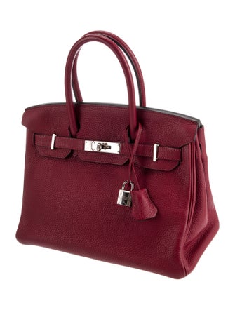 Hermès Clemence Birkin 30