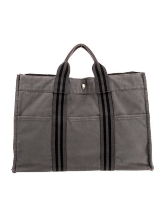 Hermès Toile Fourre-Tout MM