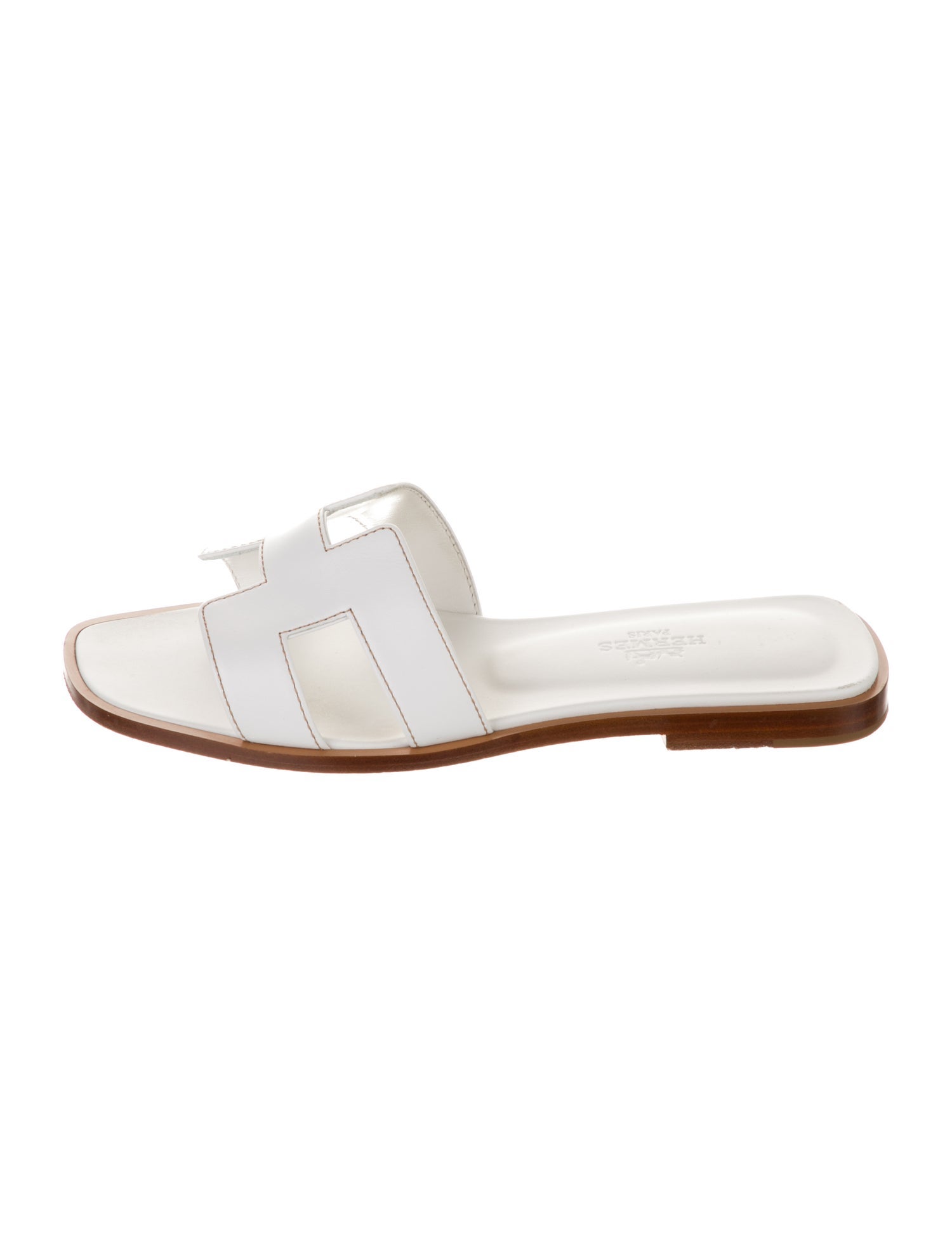 Hermès Oran Calfskin Sandals