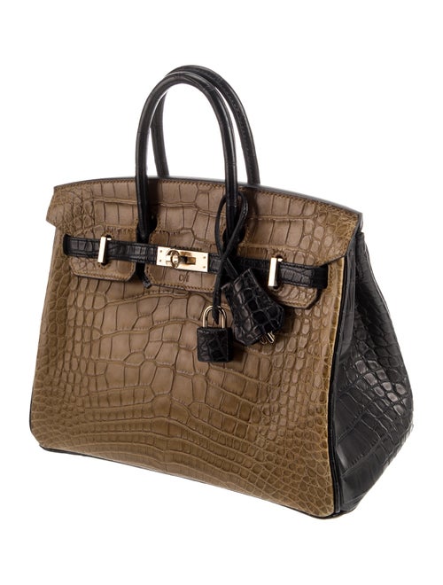 Hermès 2025 Special Order Matte Alligator Birkin 25