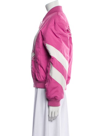 Hermès Graphic Print Bomber Jacket