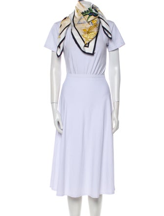 Hermès Brides Et Destin Silk Scarf