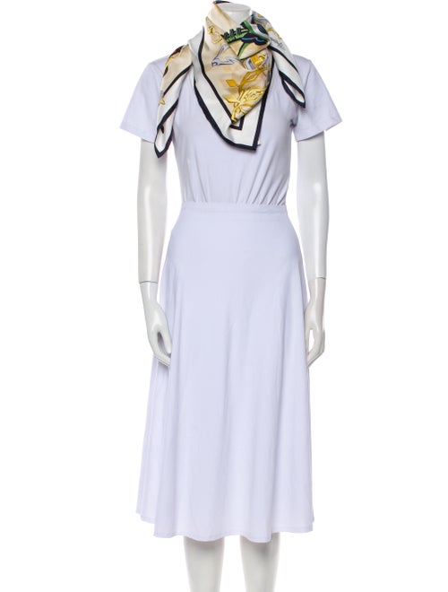 Hermès Brides Et Destin Silk Scarf