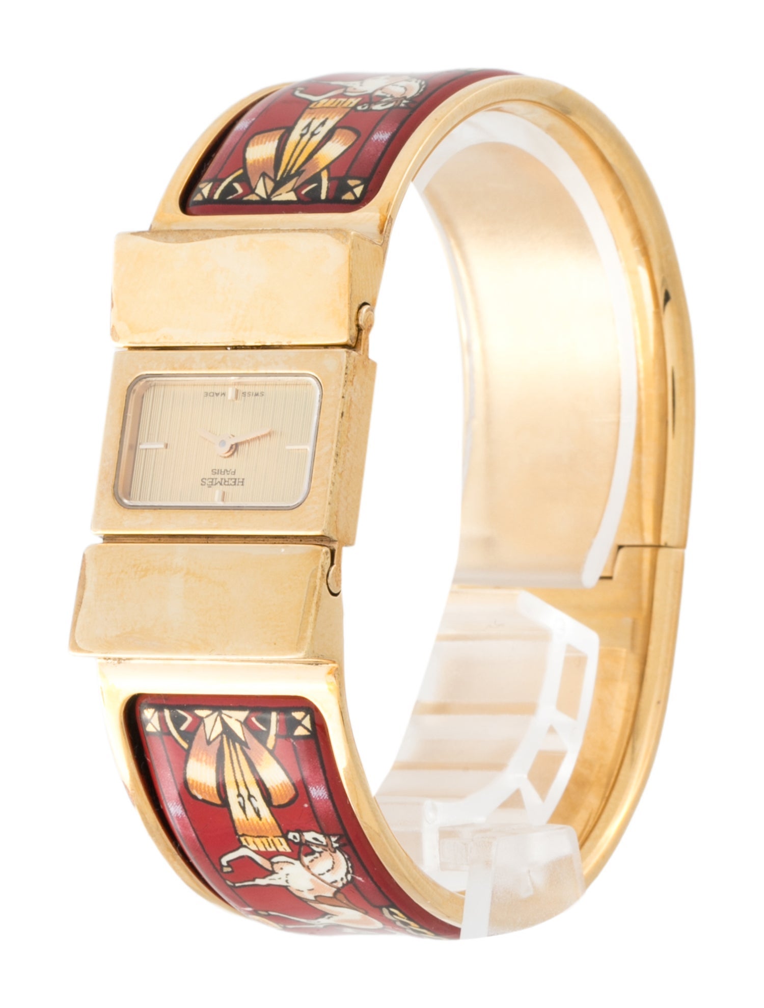Hermès Loquet Bangle Watch