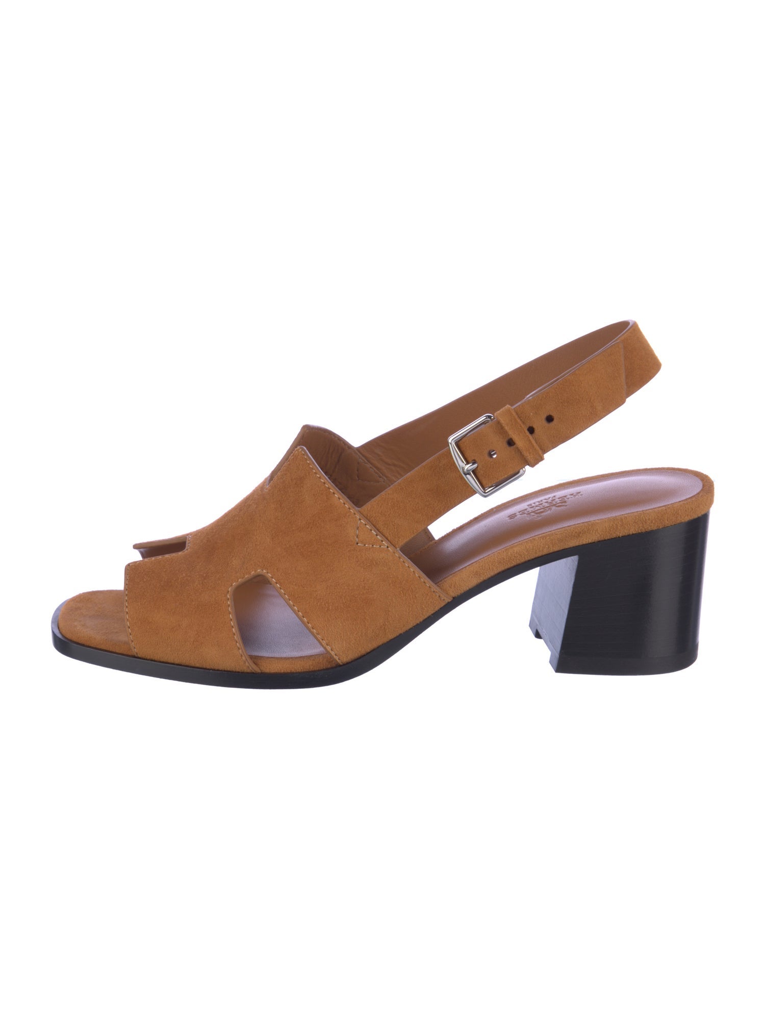 Hermès 2023 Elbe 60 Slingback Sandals