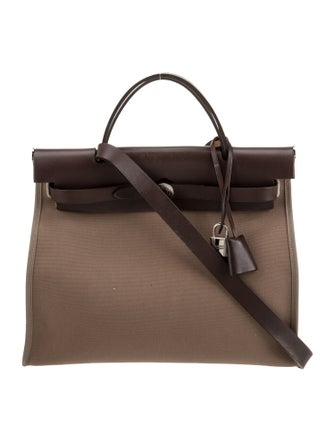 Hermès Toile Herbag Zip 31