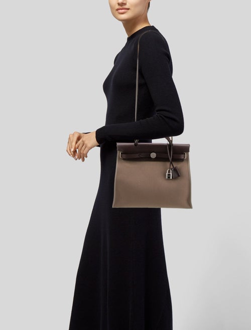 Hermès Toile Herbag Zip 31