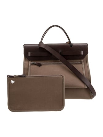 Hermès Toile Herbag Zip 31
