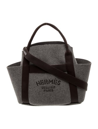 Hermès Feutre Sac de Pansage Grooming Bag