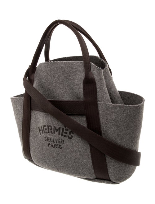 Hermès Feutre Sac de Pansage Grooming Bag