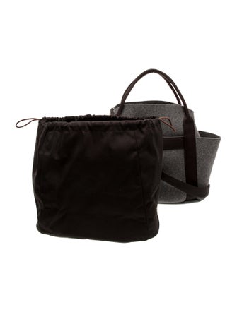 Hermès Feutre Sac de Pansage Grooming Bag