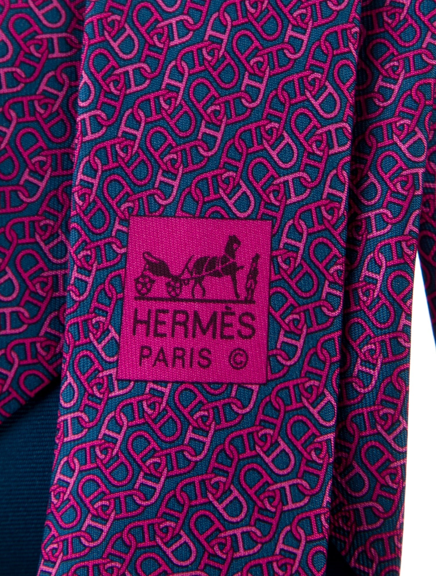 Hermès Men's Silk Tie