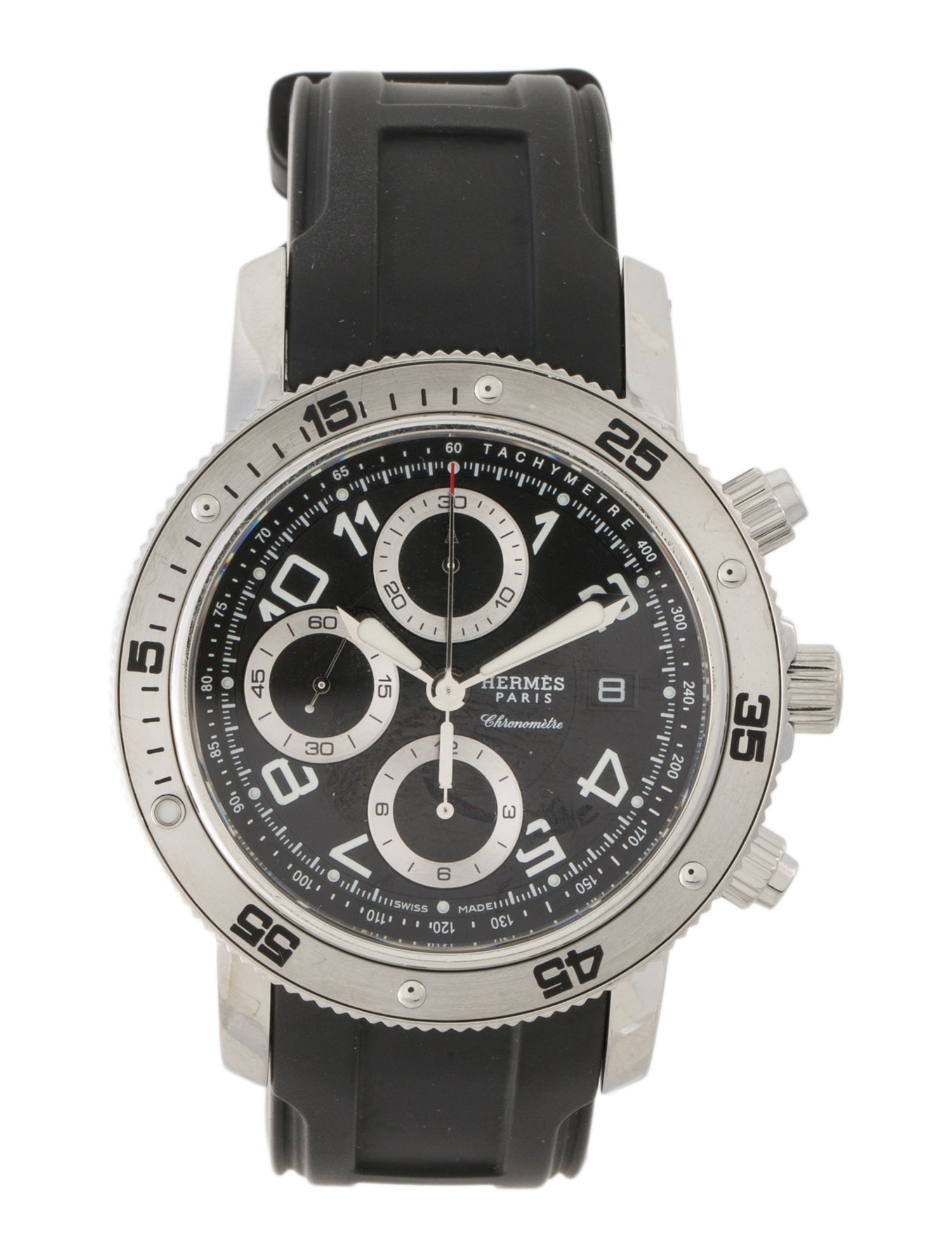 Hermès Clipper Chronograph Watch