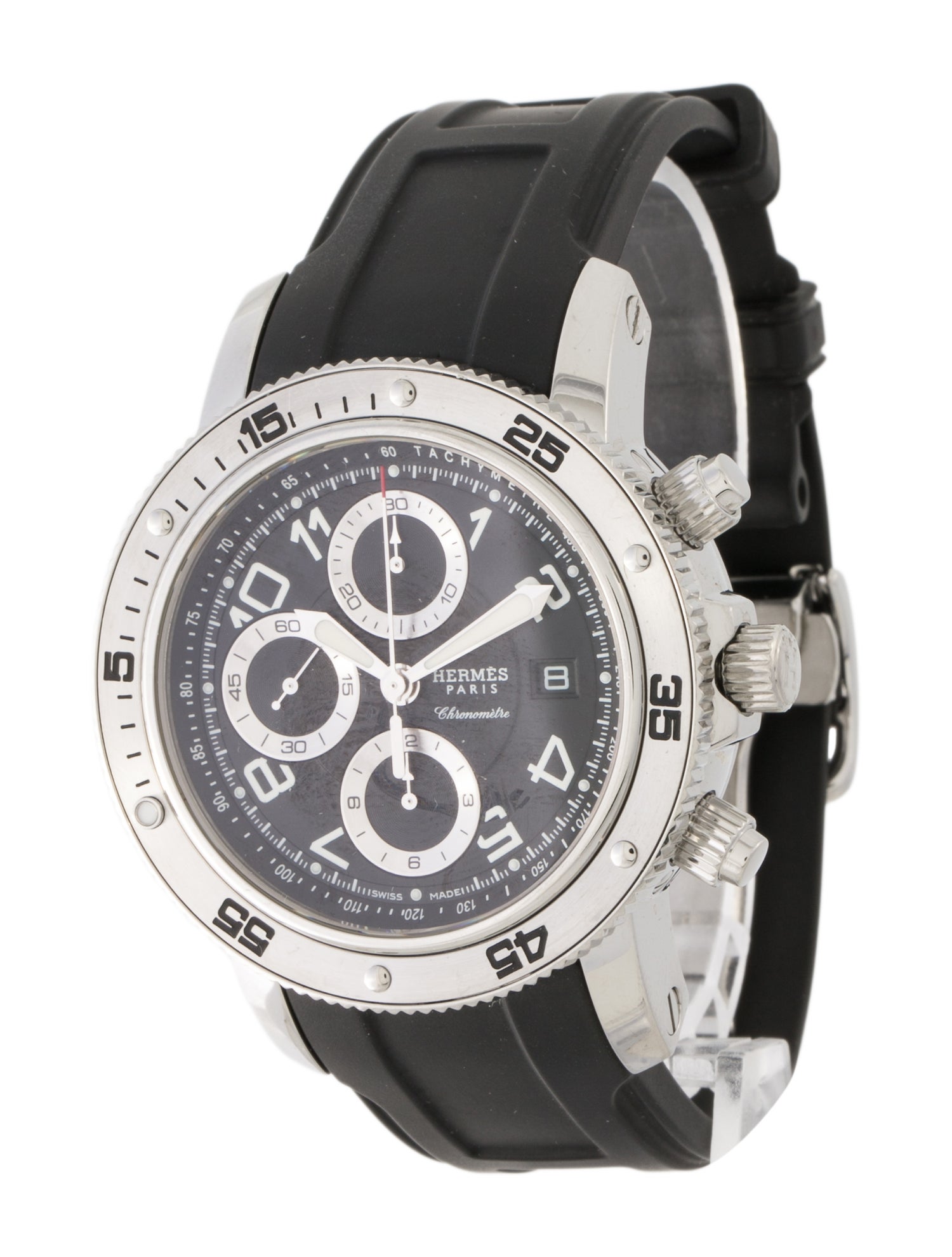 Hermès Clipper Chronograph Watch