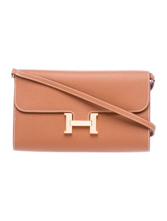 Hermès 2025 Evercolor Constance to Go Wallet