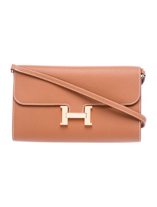 Hermès 2025 Evercolor Constance to Go Wallet
