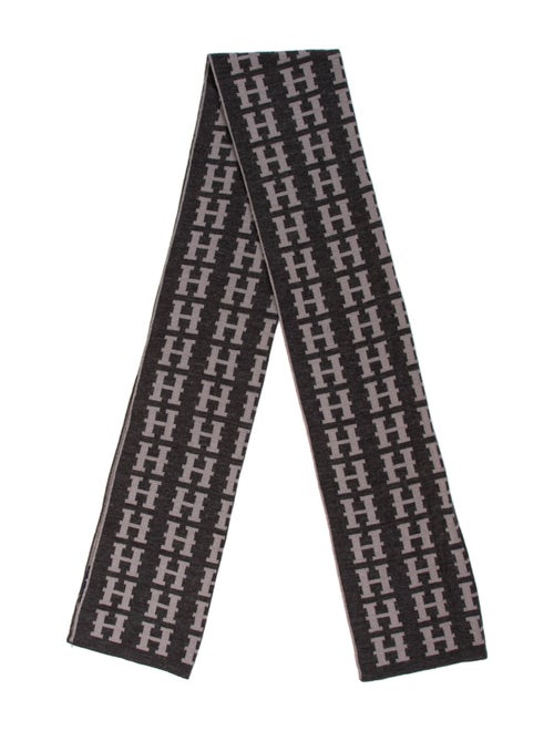 Hermès Monogram Wool Muffler