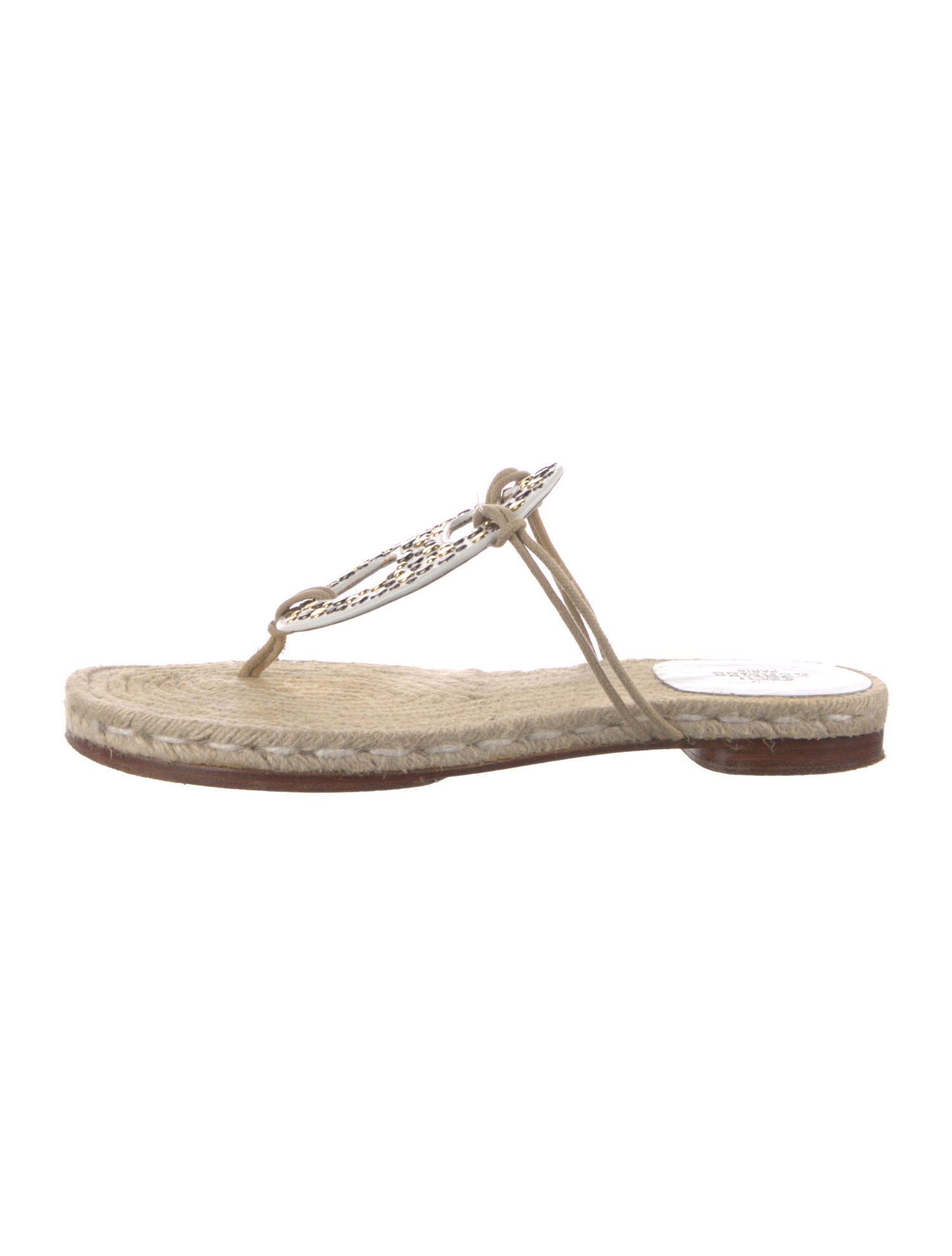 Hermès Vintage Leather Flip Flops