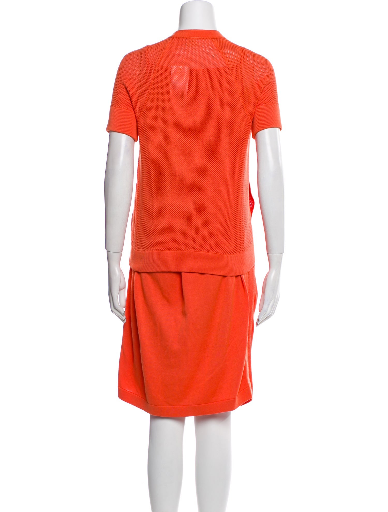Hermès Mesh Accents Dress Set
