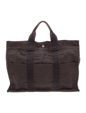 Hermès Toile Herline MM