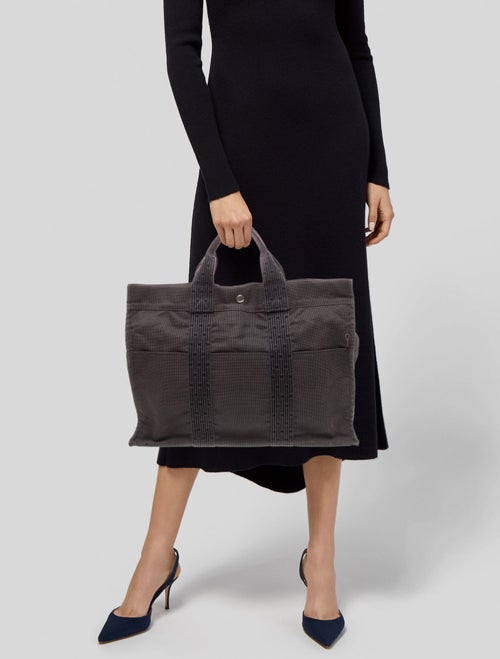 Hermès Toile Herline MM