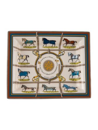 Hermès Couvertures et Tenues de Jour Change Tray