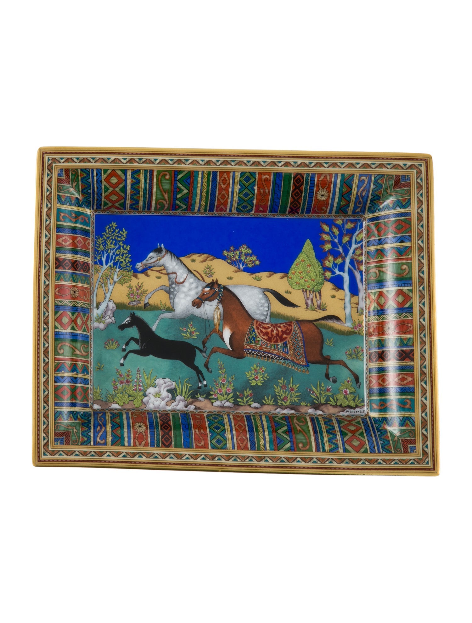 Hermès Cheval Change Tray w/ Tags