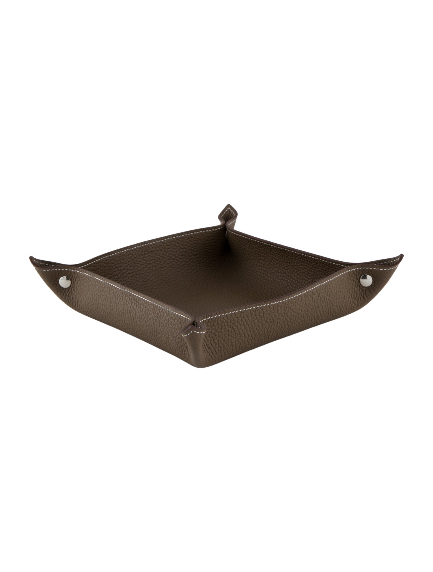 Hermès Clemence Mises et Relances H Evelyne Change Tray