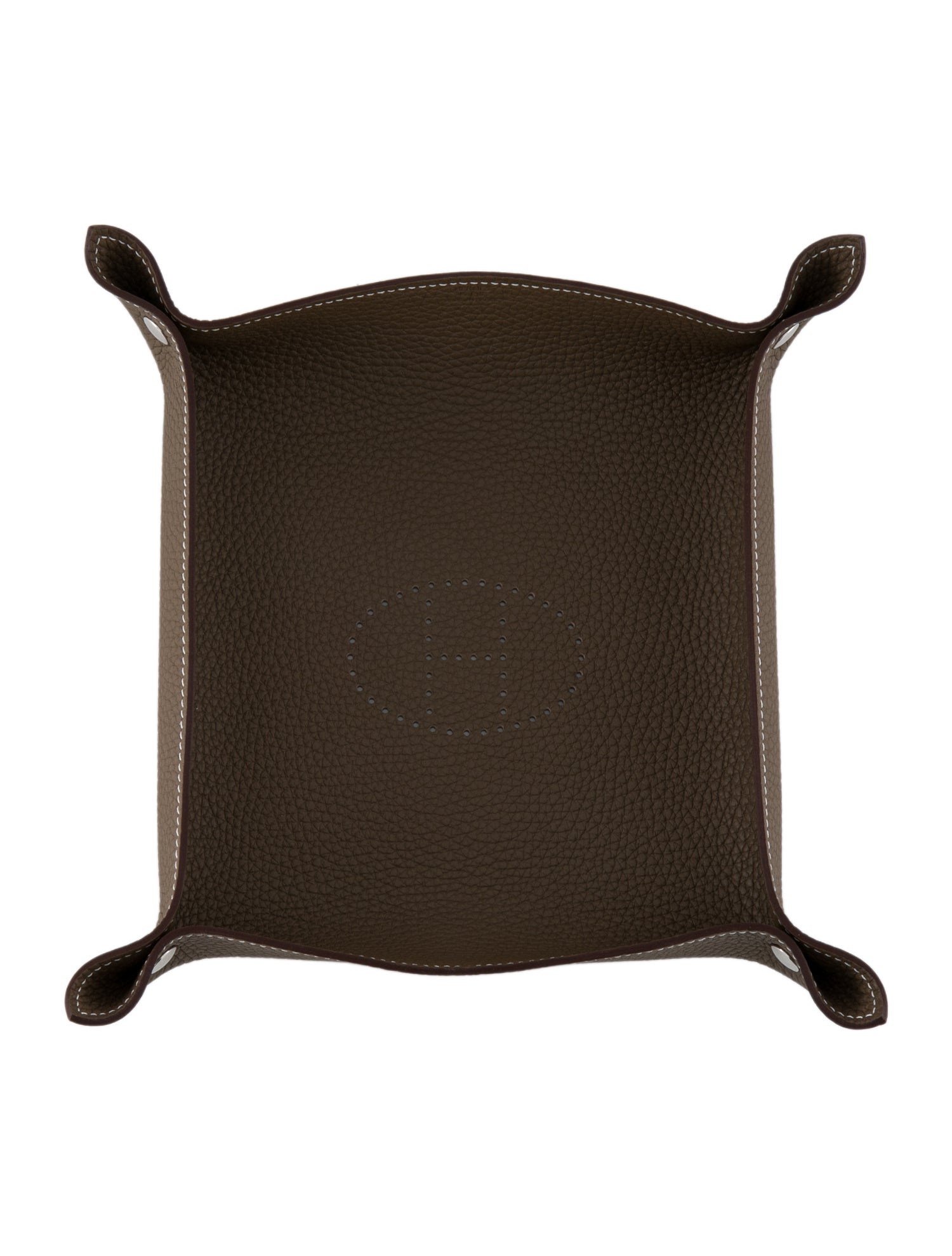 Hermès Clemence Mises et Relances H Evelyne Change Tray