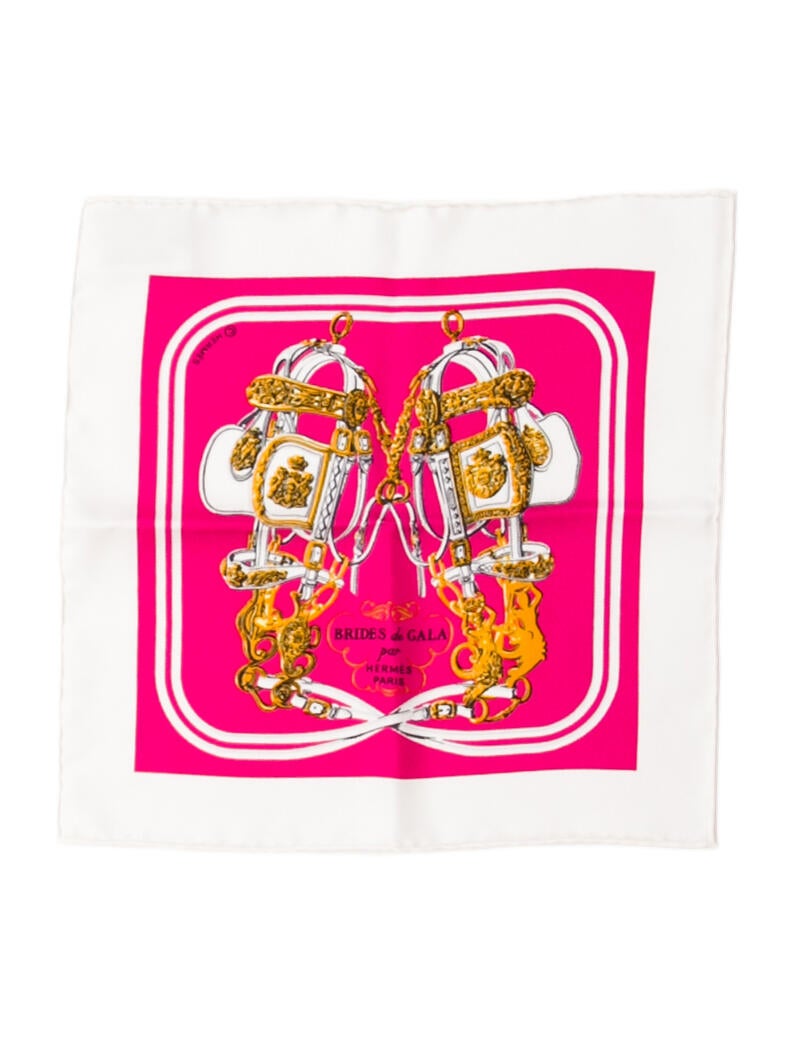 Hermès Brides de Gala Silk Scarf