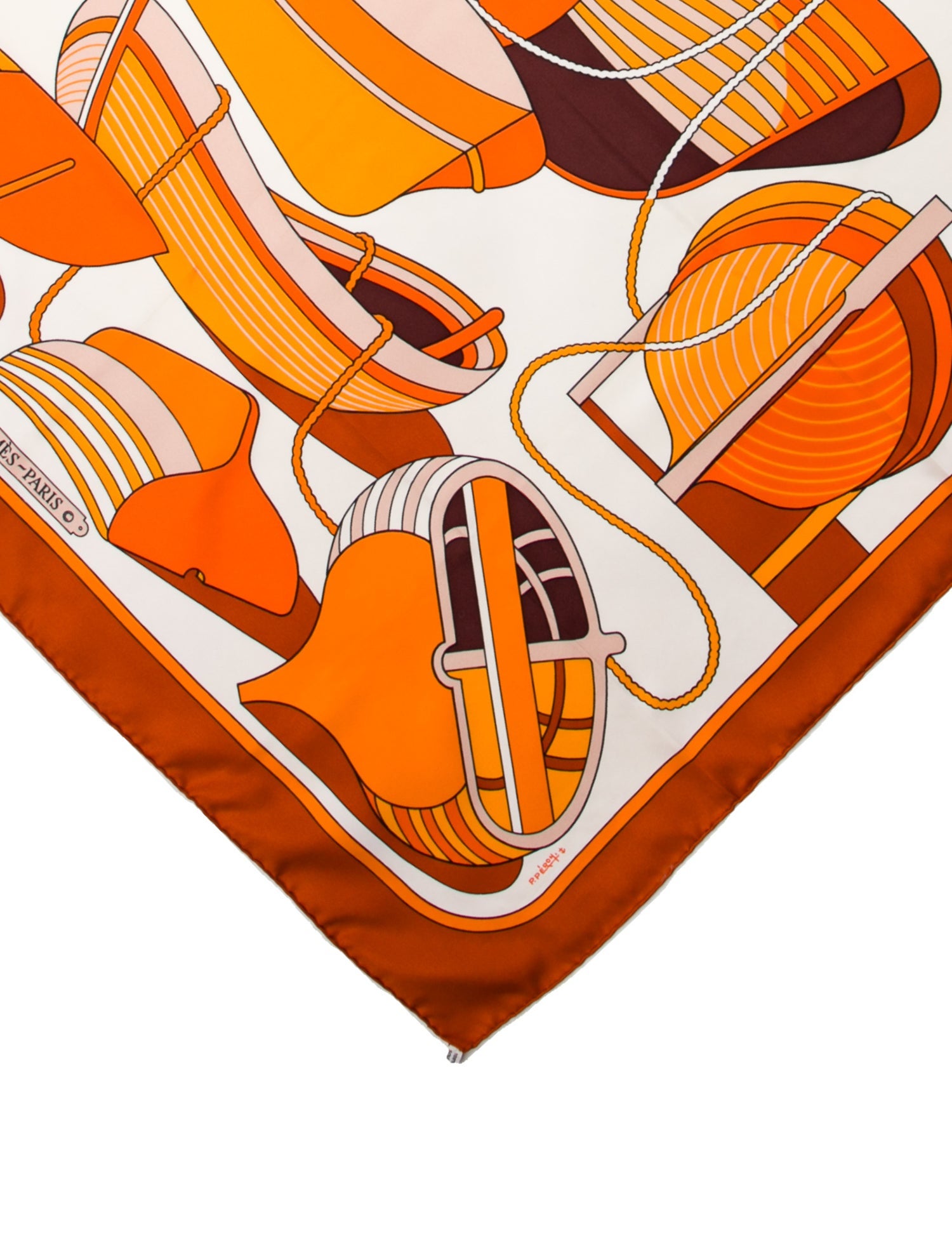 Hermès Thalassa Silk Scarf