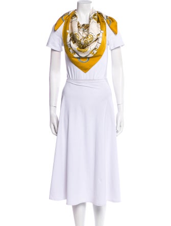 Hermès Cuivreries Silk Scarf