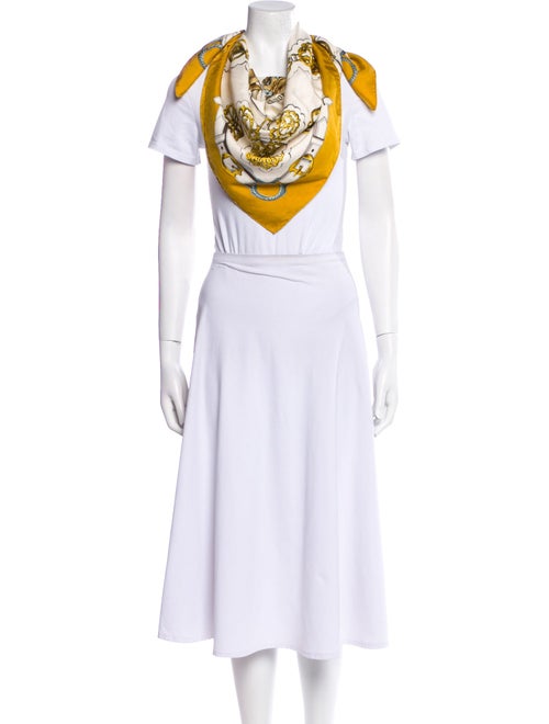 Hermès Cuivreries Silk Scarf