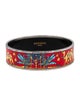 Hermès Enamel Wide Bangle Bracelet
