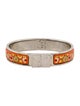 Hermès Enamel Loquet Bangle Bracelet