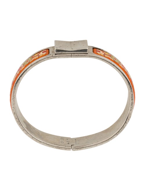 Hermès Enamel Loquet Bangle Bracelet
