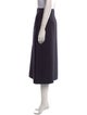 Hermès Silk Midi Length Skirt