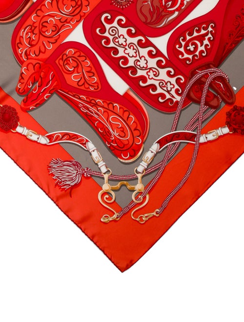 Hermès Festival des Amazones Silk Scarf