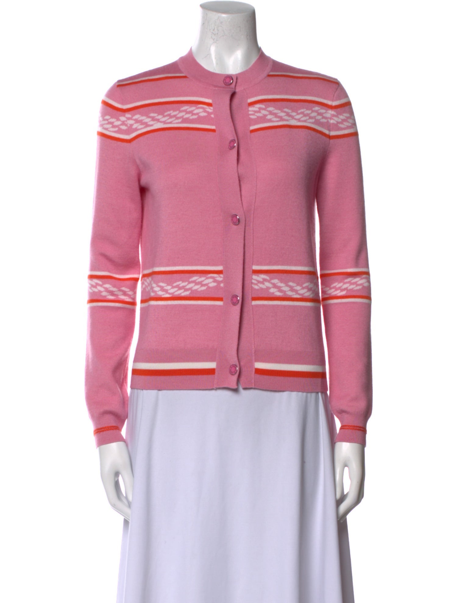 Hermès Cashmere Striped Sweater