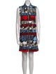 Hermès Printed Mini Dress