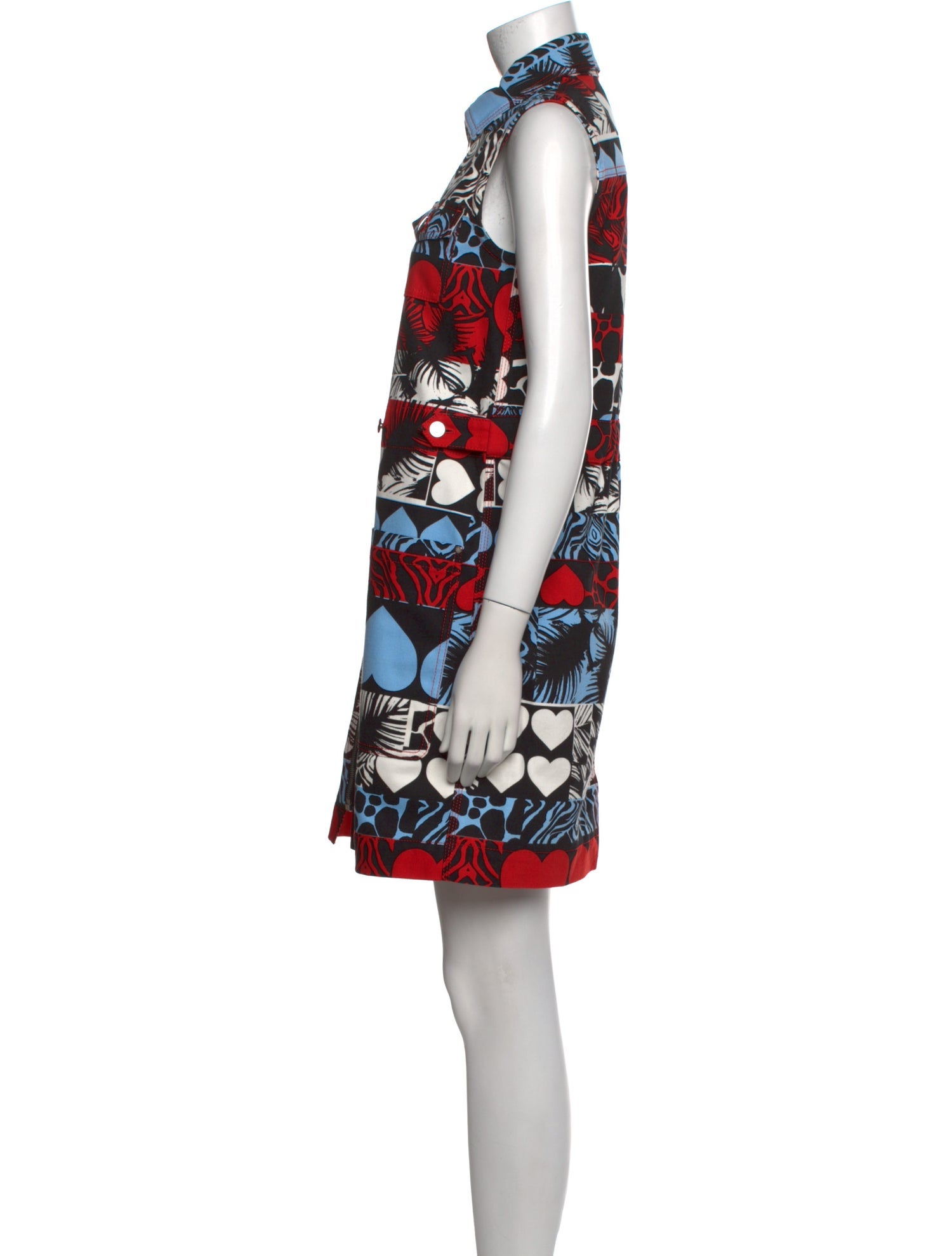 Hermès Printed Mini Dress