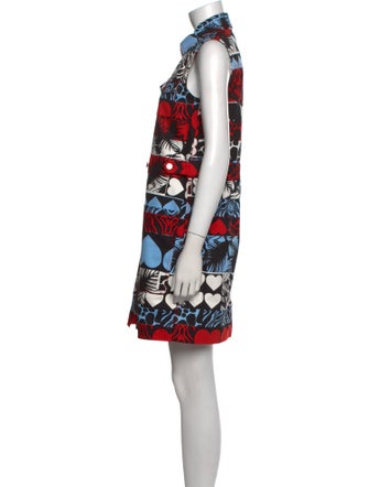 Hermès Printed Mini Dress