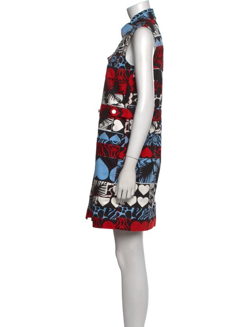 Hermès Printed Mini Dress