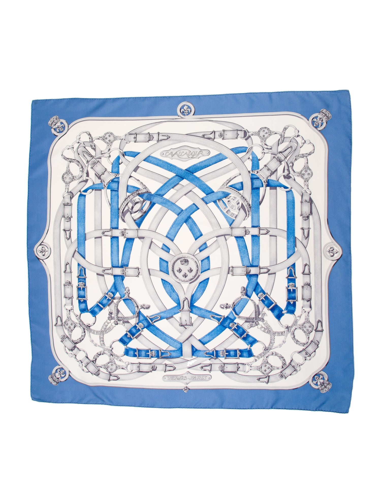 Hermès Cavalcadour Silk Scarf