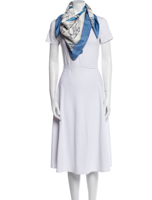 Hermès Cavalcadour Silk Scarf