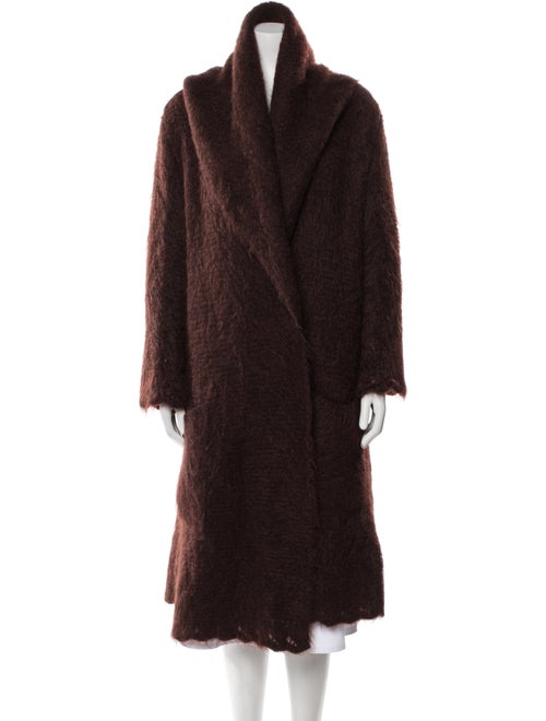 Hermès Mohair Faux Fur Coat